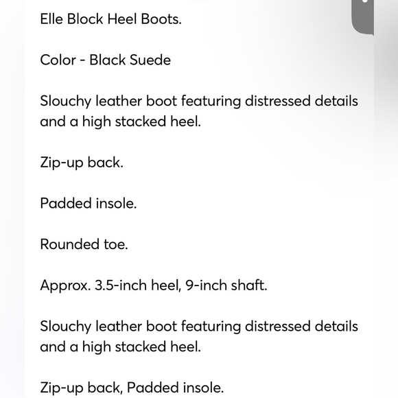 Free People Elle Blocked Heeled Slouch Boots Sz 11 US or 41 EU  NWT - Picture 12 of 12